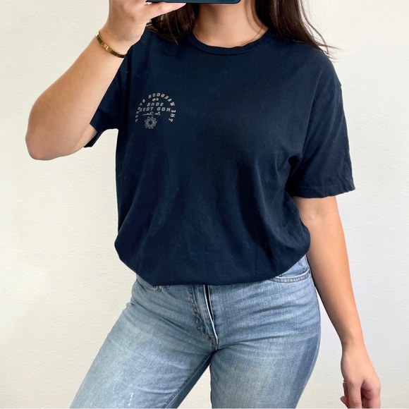 Dark navy blue Wardour Street Soho Mod Tour t-shirt - Picture 1 of 4